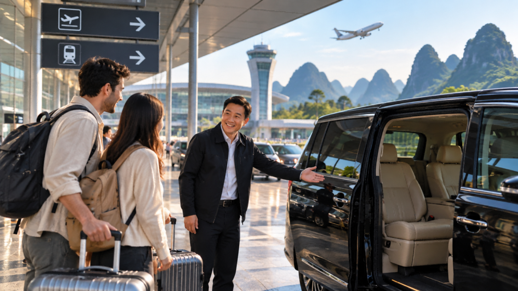 local driver in Guilin